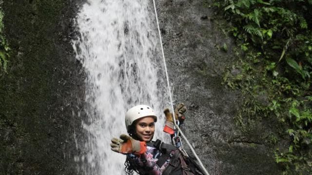 Canyoning with ATV 4x4 on waterfalls near La Fortuna