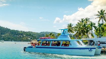 El Limon Waterfall & Bacardi Island Full-Day Adventure