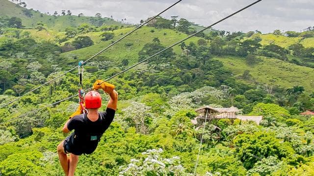 Punta Cana: Triple Jungle Adventure Park Tour with Tastings