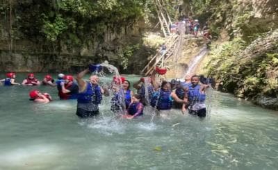 Private: Damajagua Waterfalls Hike & Lunch