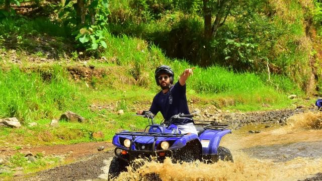 Jaco Beach & Los Suenos: Double ATV & Waterfalls Stop