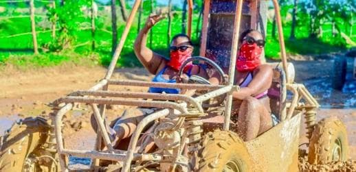Private: Punta Cana: Dune Buggy Tour with Cenote Swim