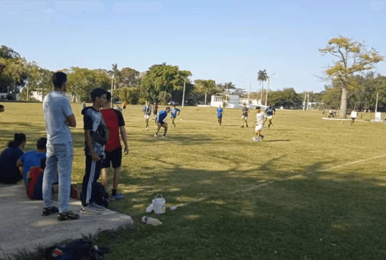 Baseball Game in Havana