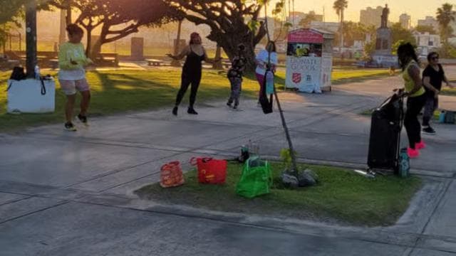 Latin Zumba Beach Class in San Juan, Puerto Rico