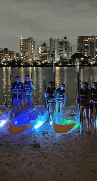 San Juan: Clear Kayak Guided Experience with LED Lights - Dominican Republic