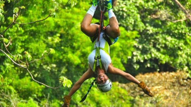 From San Jose: Zipline, ATV and Waterfalls Combo Tour