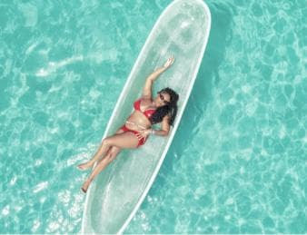 Punta Cana: servizio fotografico singolo in kayak trasparente - Photo 4 (Gallery view)
