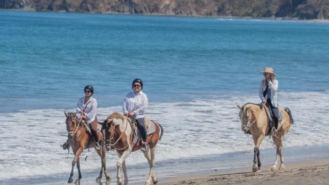 From Brasilito: 1-Hour Horseback Riding Beach Tour