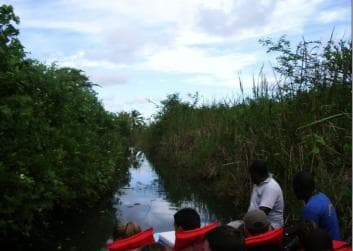 Miches: El Limón Lagoon Guided Kayak Tour with Guide