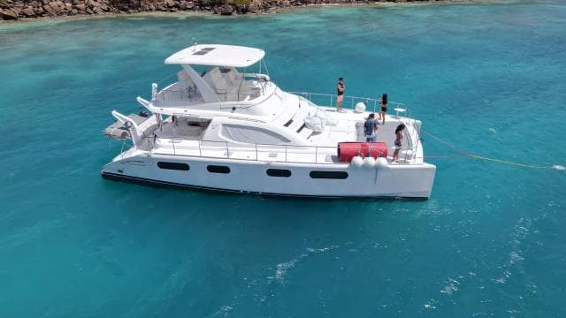 Fajardo: Private 47-F Catamaran Cruise with Drinks and Snack - Photo 5 (Gallery view)