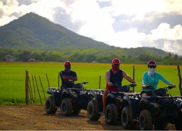 Full-Day tour in Miches : Horseback Riding + ATV Off-Road