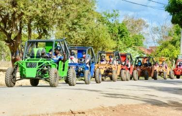 Punta Cana Buggy Adventure with Private Cavern Cenote Swim