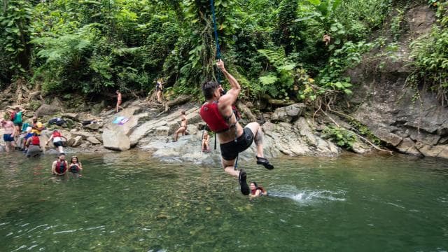 From San Juan: El Yunque Forest Hike & Ziplining Combo Tour
