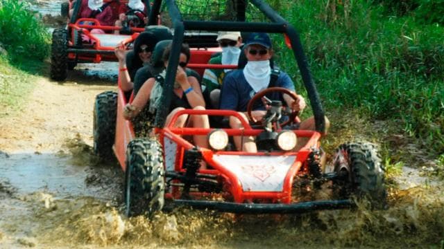 Dominican Buggy from Punta Cana with Beach and Cenote