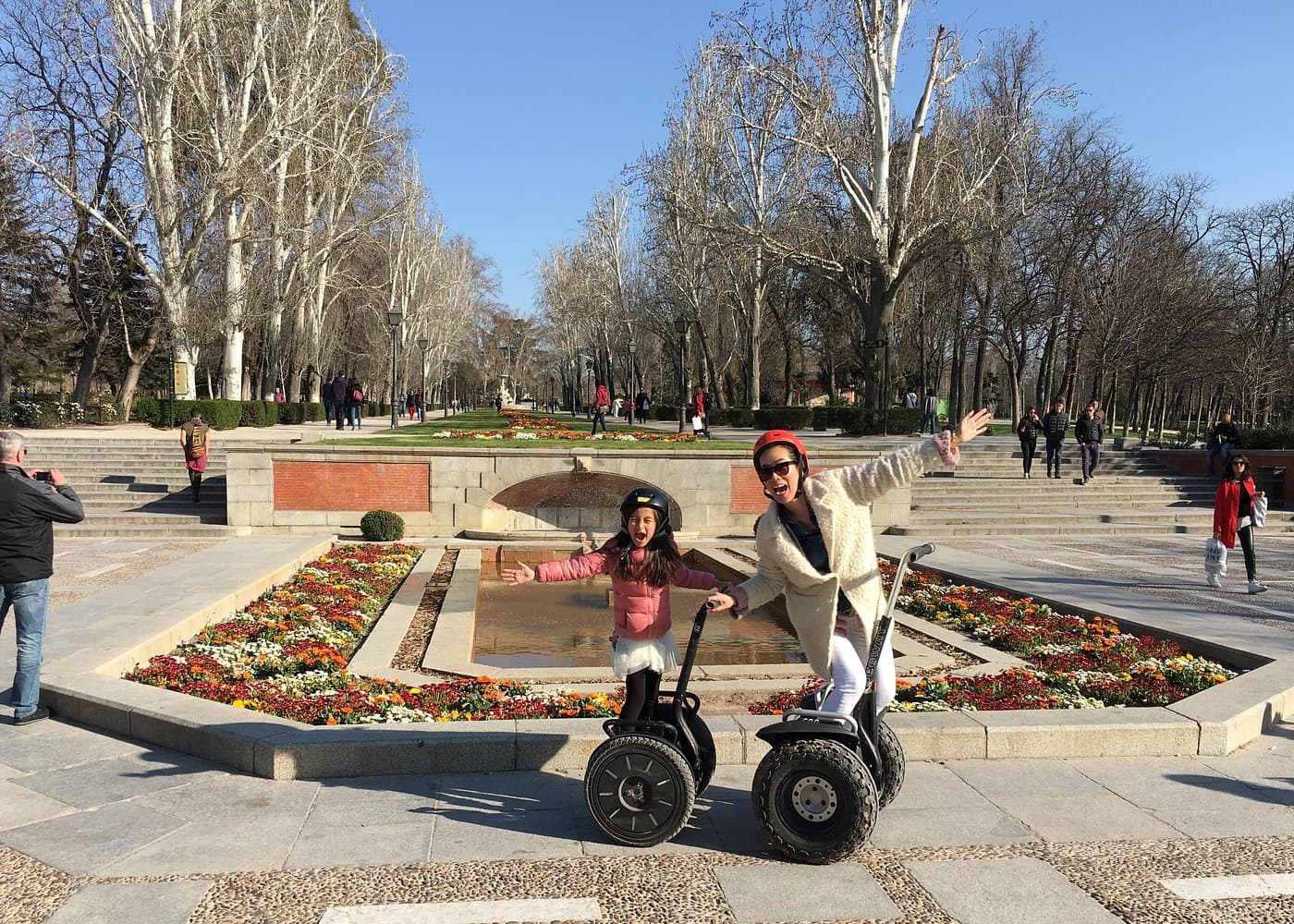 Madrid Segway Private Tour in Retiro Park