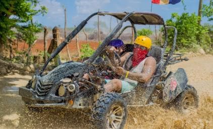 Fedezze fel Punta Cana Tour Buggy & ATV Tour Macao Beach Cenote-ét - Photo 3 (Gallery view)