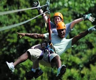 Damajagua Waterfall and Zip Line special for cruiser