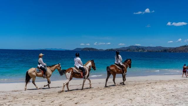From Brasilito: 1-Hour Horseback Riding Beach Tour