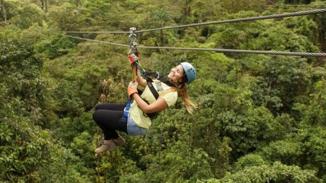 San Jose: San Luis Rainforest and Zipline Tour with Lunch