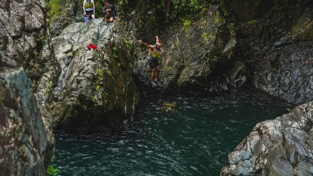 From San Juan: El Yunque Rainforest and Waterslide Tour VIP