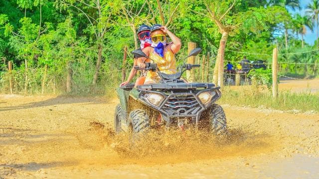 Punta Cana: Macao Beach and Taino Cave ATV Adventure