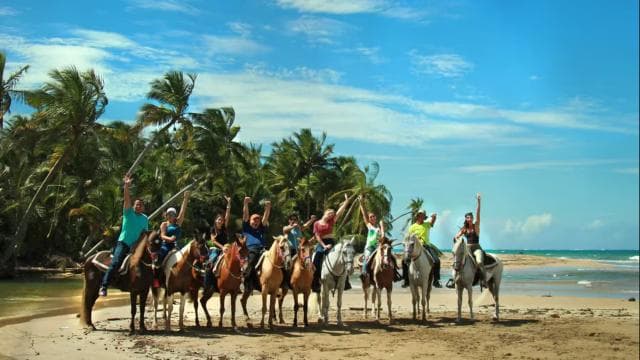 Carabalí Rainforest Park: Beach Horseback Riding