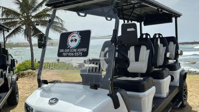 San Juan:Old San Juan Golf Cart Exploration