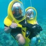 From Punta Cana: ScubaDoo, Snorkel & Glass Bottom Boat Tour