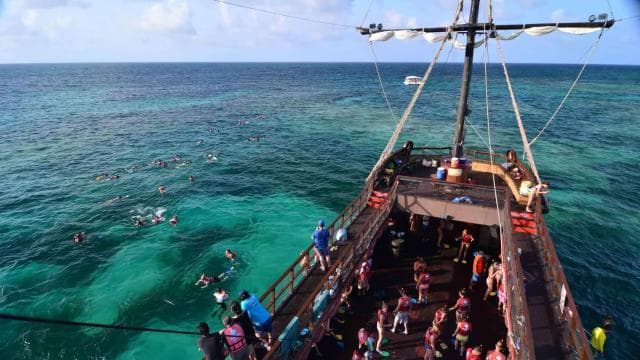 Punta Cana: Pirate Ship and Snorkeling Adventure with Sharks