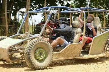 Private: Punta Cana: Buggy Tour with Cenote Swim & Macao