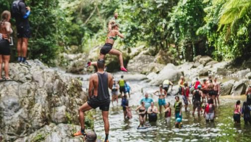 El Yunque Rainforest Hike & Waterslide VIP Small group tour