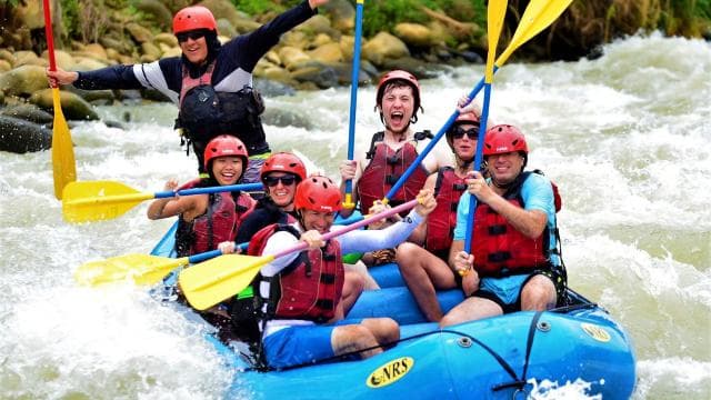 From Quepos: White Water Rafting Savegre River