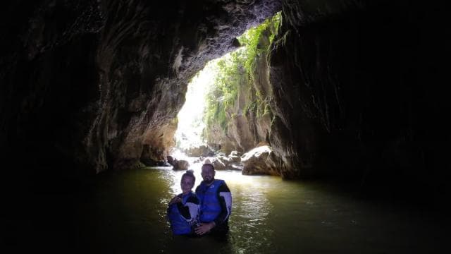 San Juan; Charco Azul & Cueva del Indio Adventure