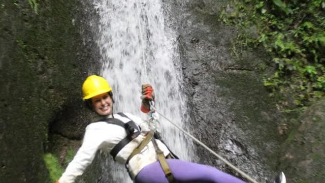Canyoning with ATV 4x4 on waterfalls near La Fortuna