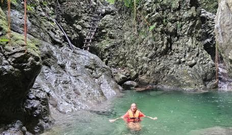 Hiking Tabernacle Thundering Waterfall