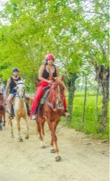 Punta Cana Horseback riding & Sunset + beach + free pick-up