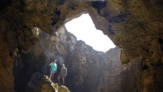 San Juan; Charco Azul & Cueva del Indio Adventure
