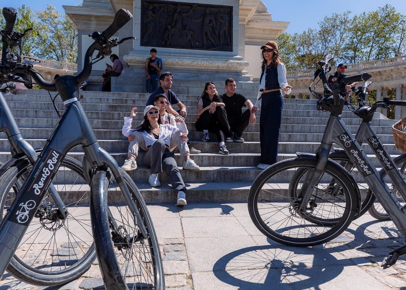 Self Guided Bike Tour at The Retiro Park at Your Own Pace