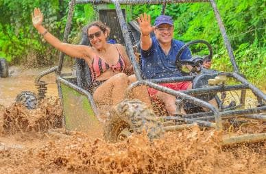 Punta Cana: Off-Road ATV Tour, Buggy Macao Beach. Free Pickup