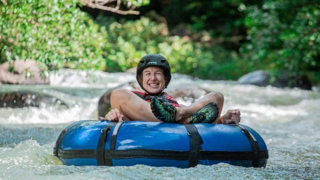 Rincón de la Vieja: La Leona Waterfall & Tubing Private Tour