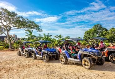 Macao Beach: Buggy Safari and Cenote Swimming with Pickup