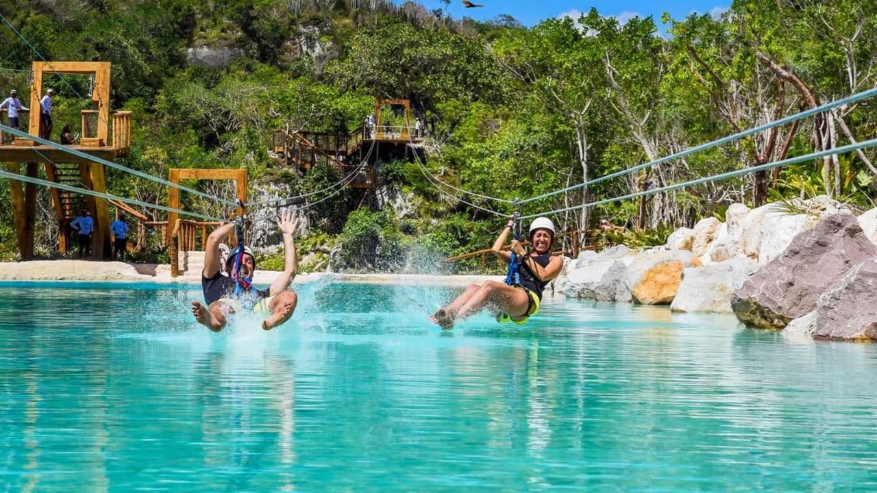Punta Cana: Scape Park Entry for Cenote, Zip Lines, & Caves