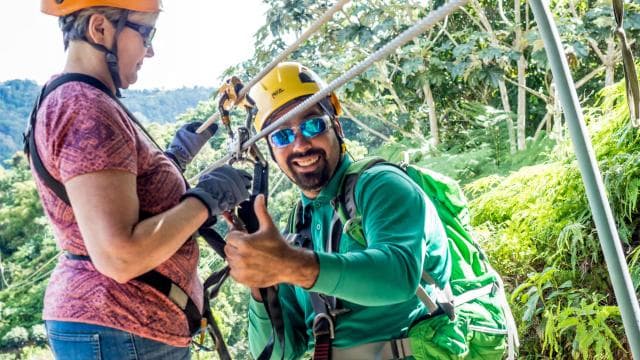San Juan: Toro Verde Zipline Adventure with Transportation