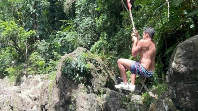 El Yunque Rainforest: Waterfalls, Waterslides and Rope-swing