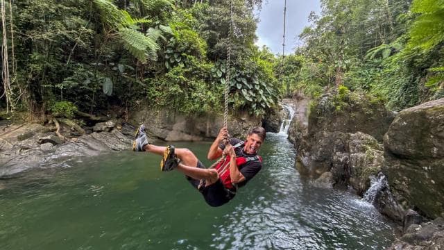 Private El Yunque Adventure - Pickup + Waterslide and Swing