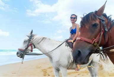Exclusive Horseback Riding Adventure Countryside & Beach