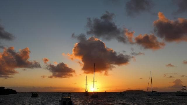 From Fajardo: Sunset Boat and Snorkeling with Lunch and Open Bar
