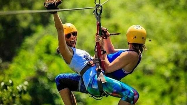 Jaco: Mountain & Ocean View Waterfall Zipline Tour - Photo 2 (Gallery view)
