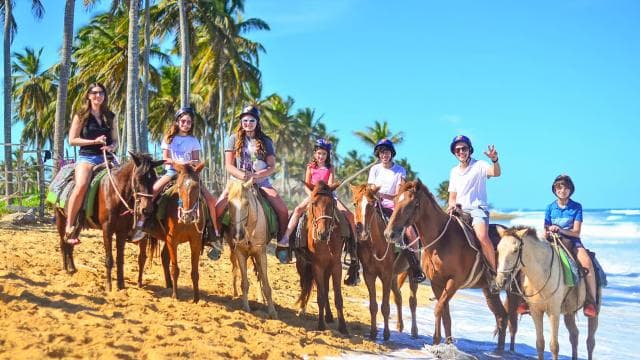 Horseback Riding at Macao Beach and River with Transfers