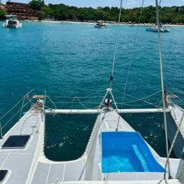 Private catamaran for groups with Lunch & Drinks
